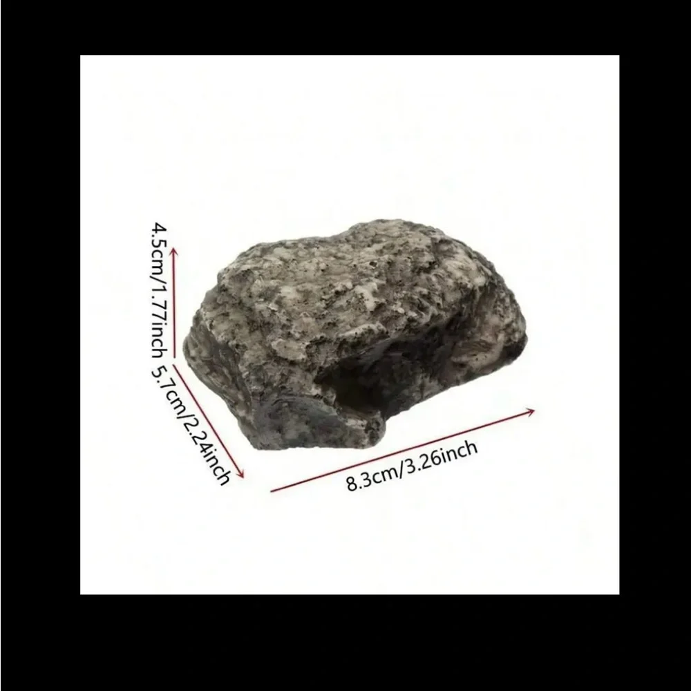 Naturalistic “hide a key” rock